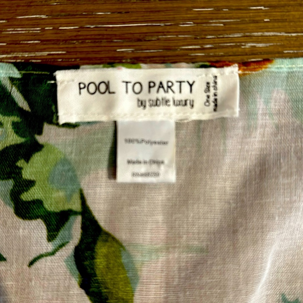 Pool to Party coverup